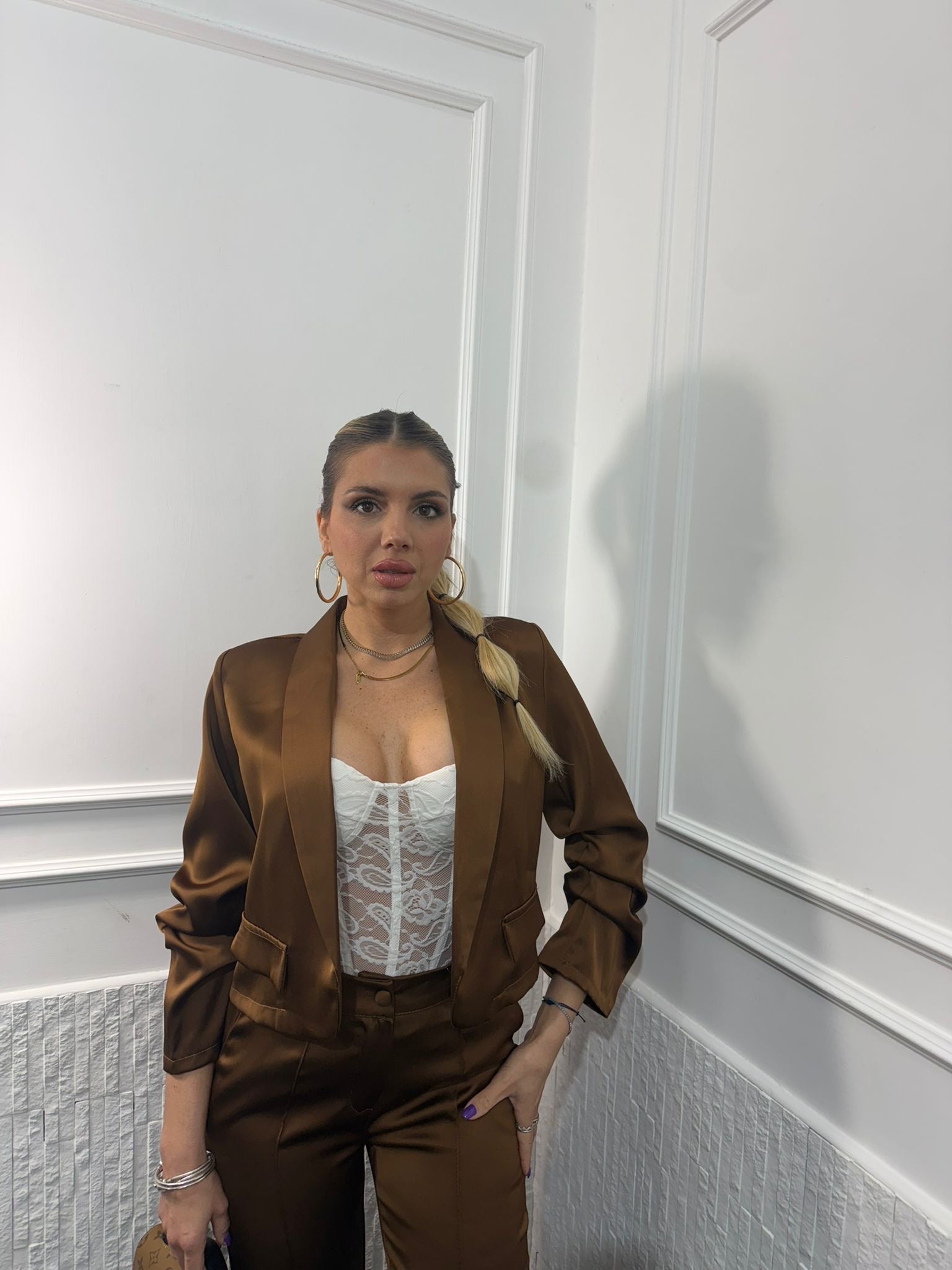 Tailleur Satin
