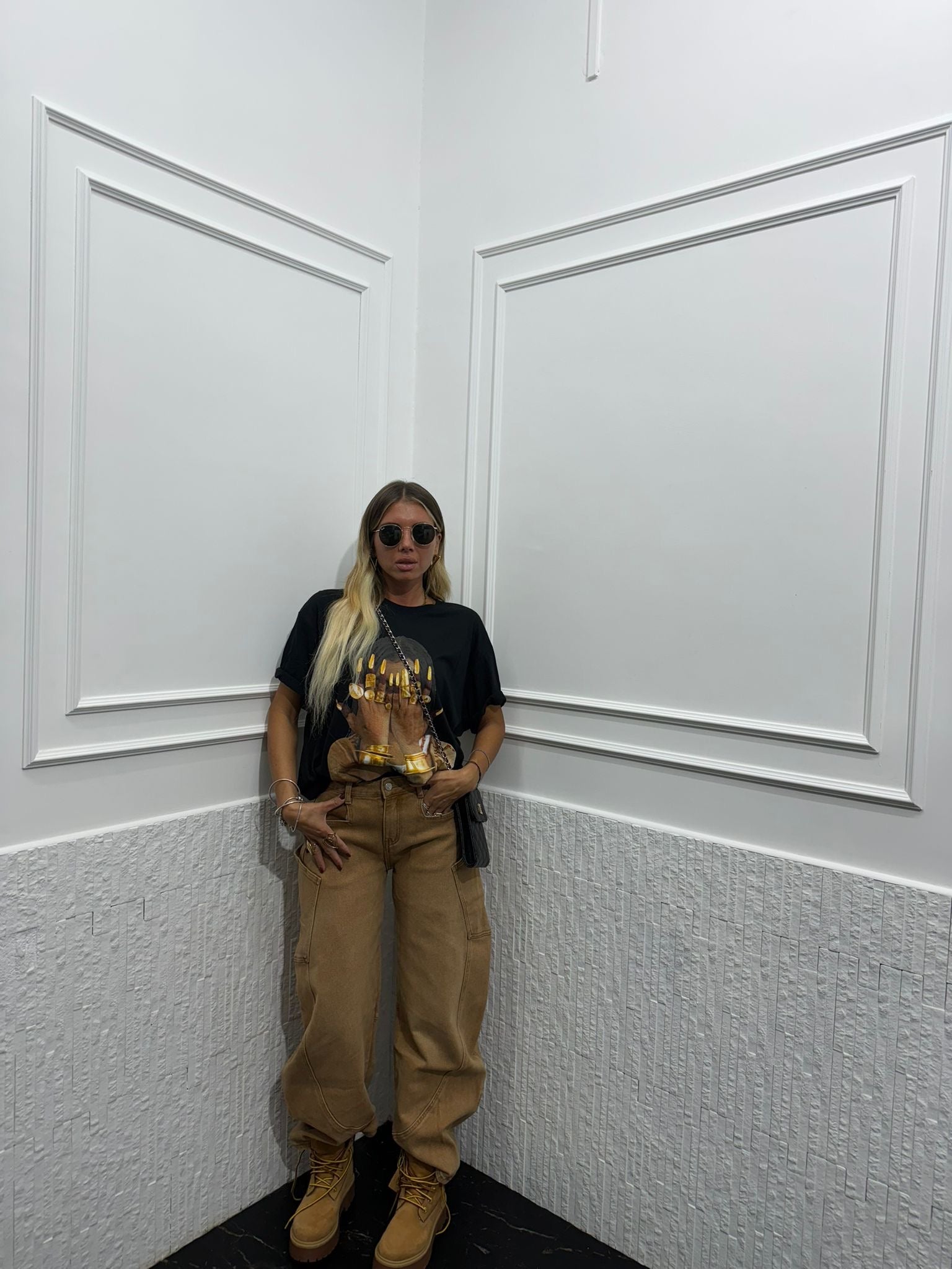 Denim Ballon Camel
