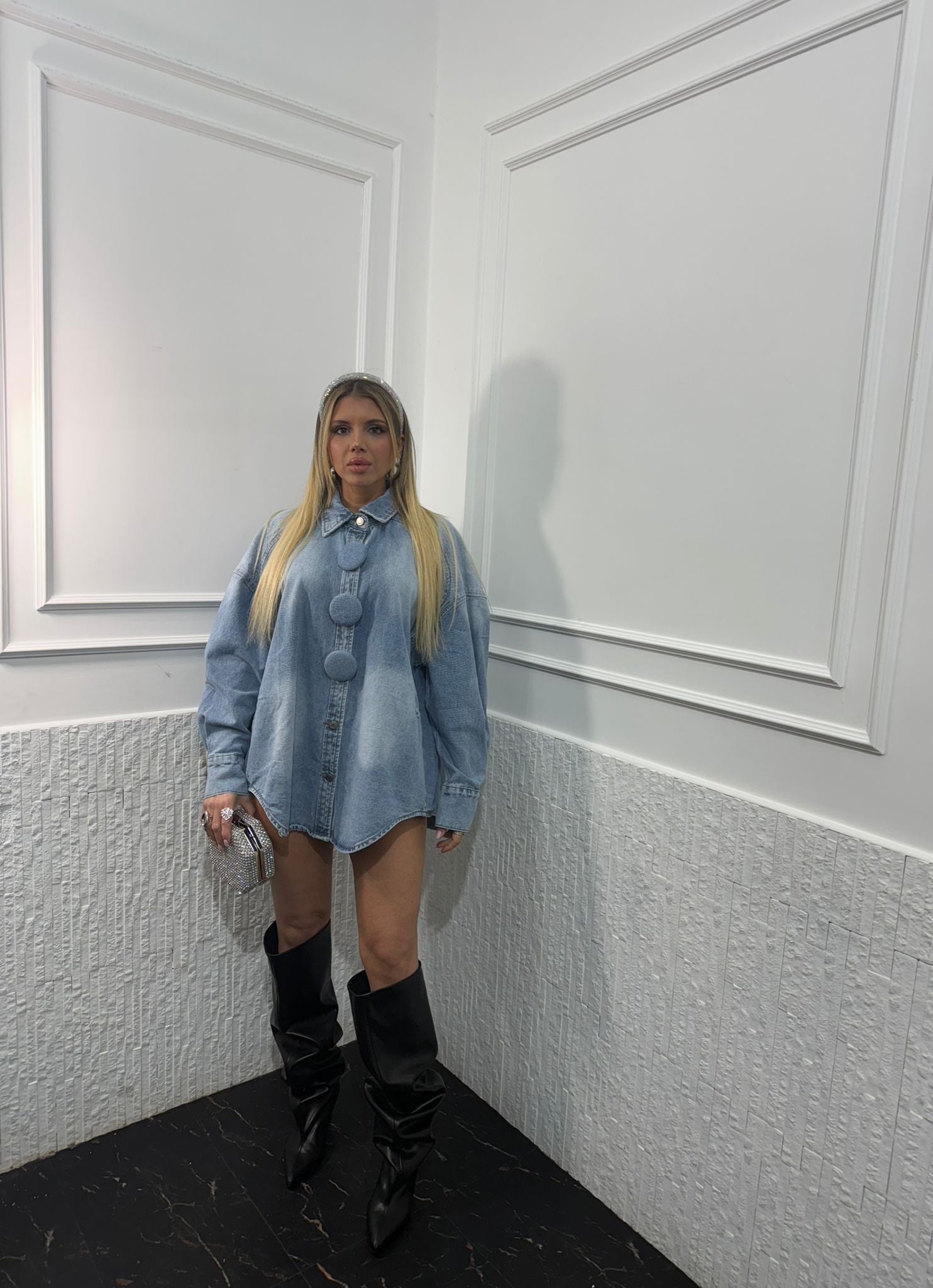 Maxi Camicia Bon Ton