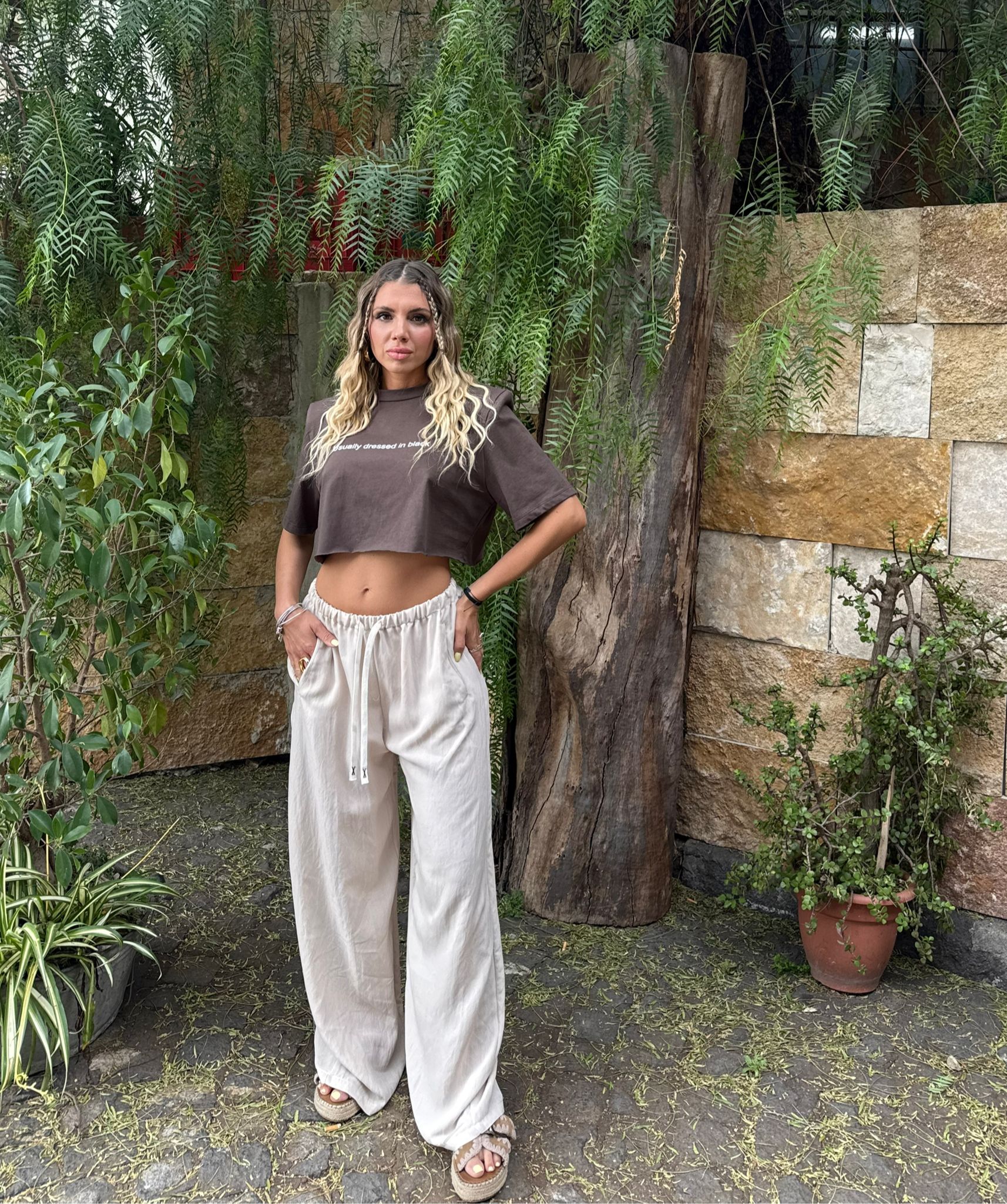 Pantalone Soft Lino