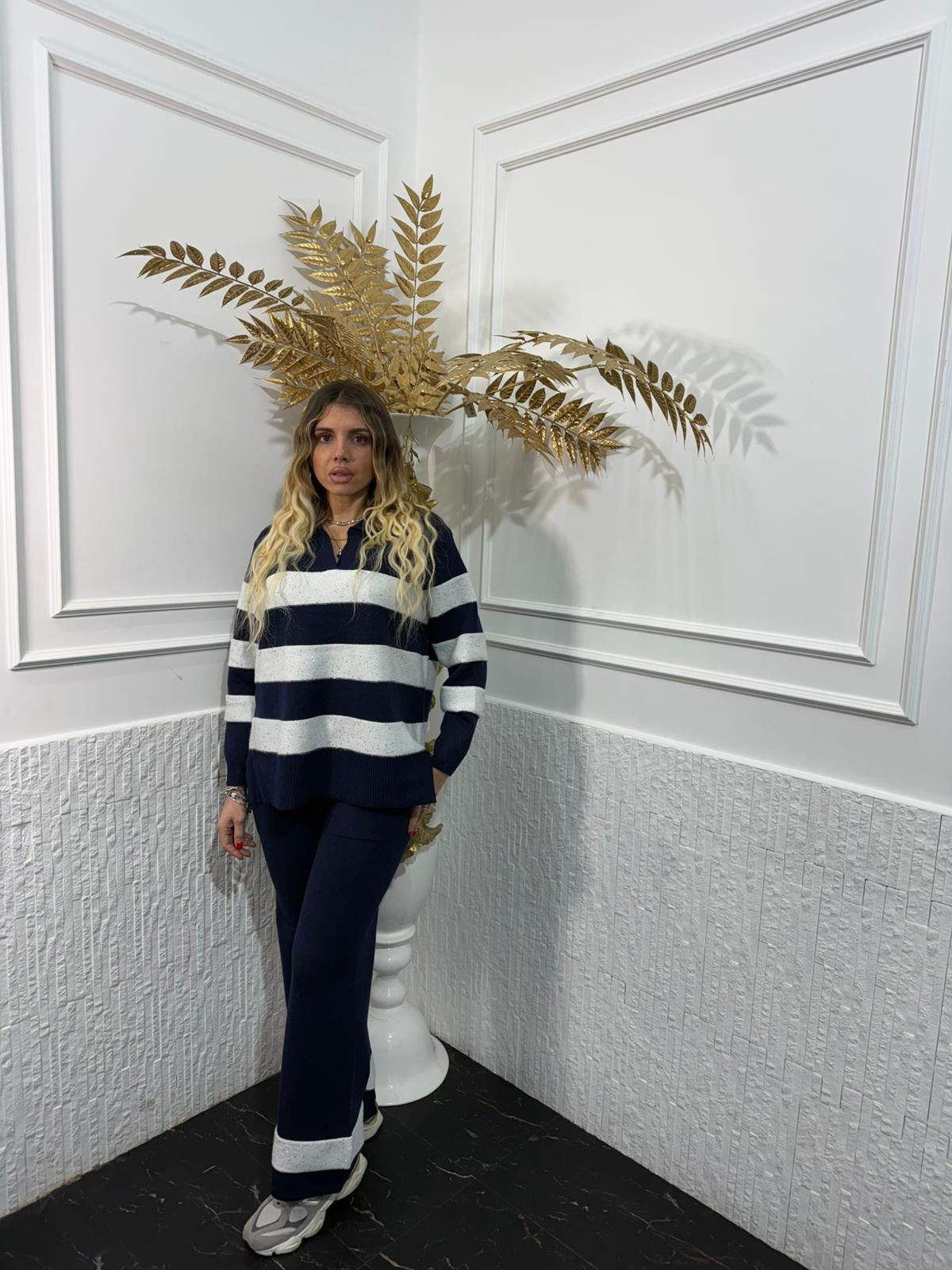 Coordinato Polo in Paillettes