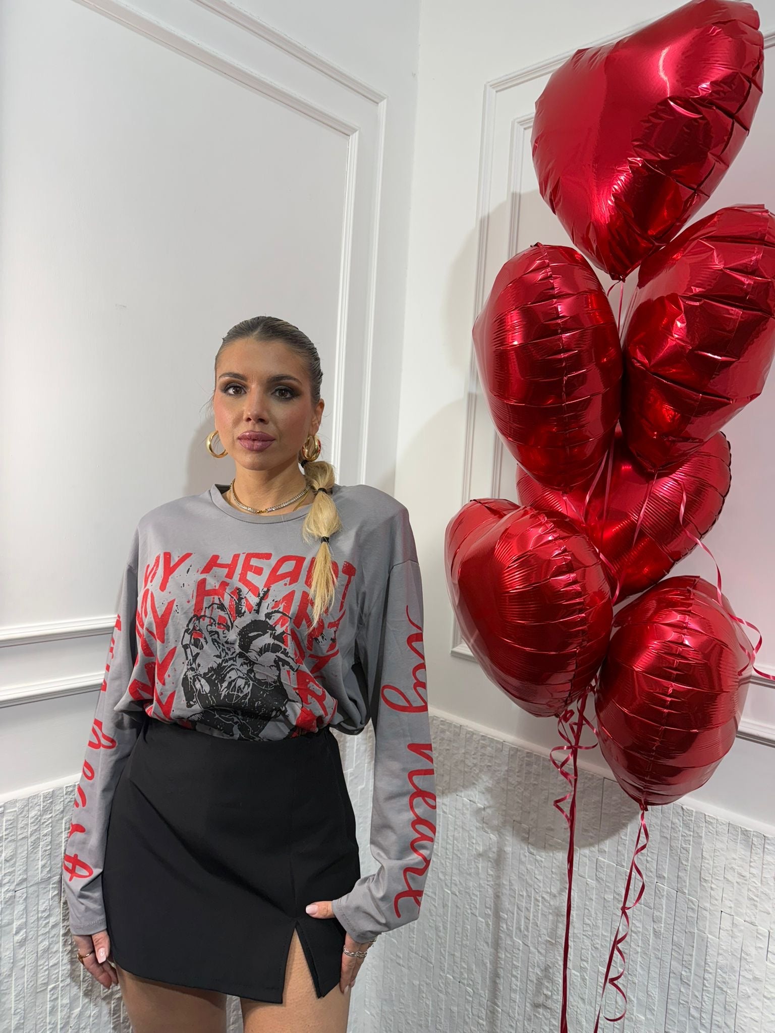 Maxi t Shirt Heart