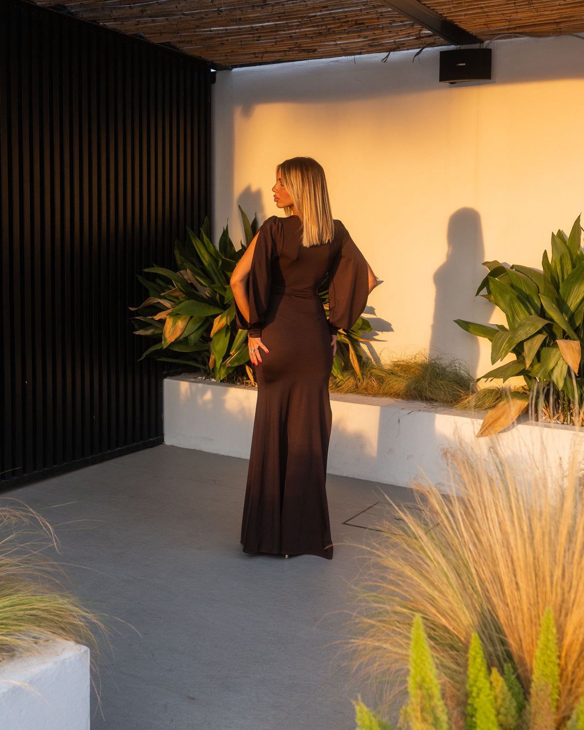 Dress Hypnotic Marrone