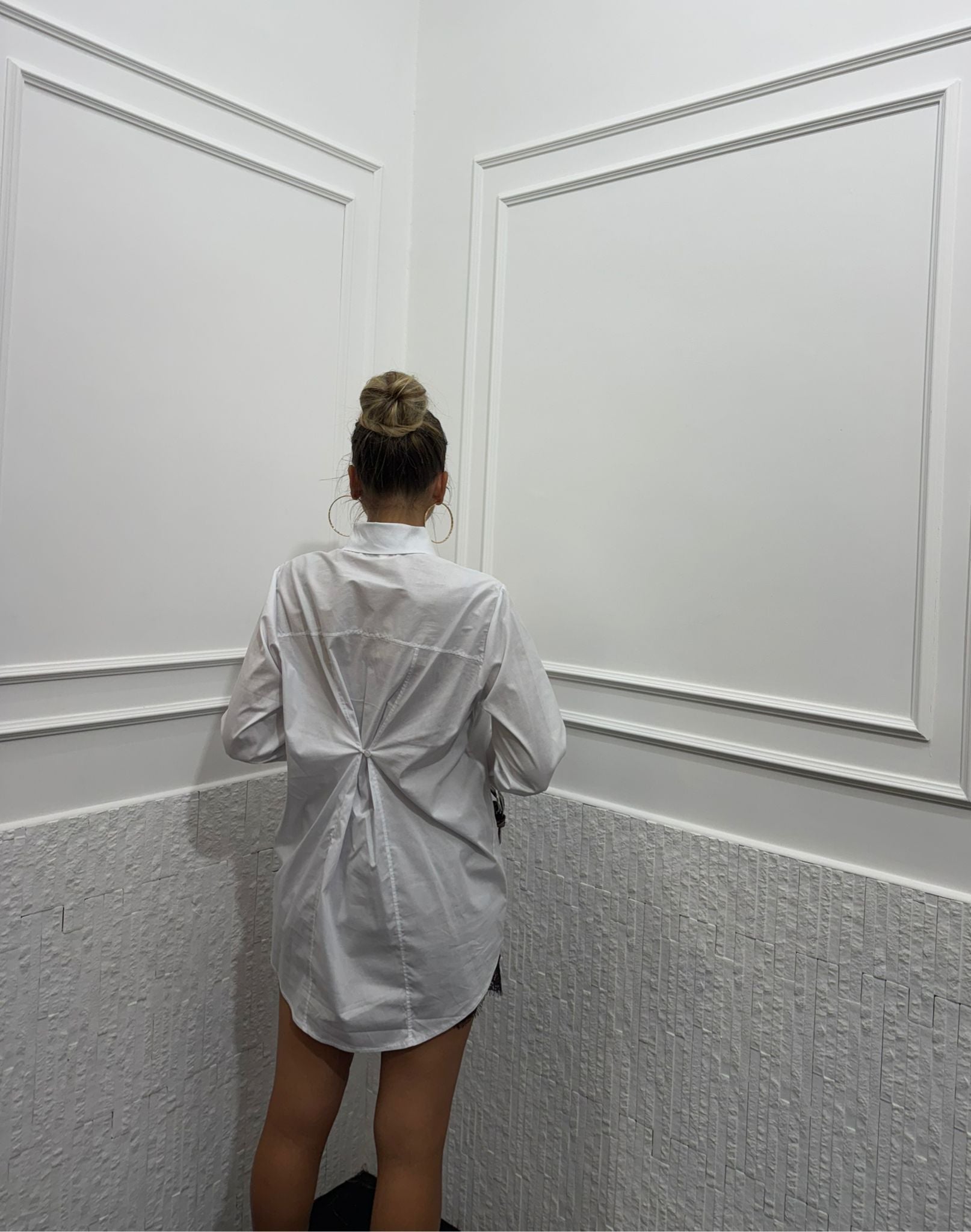 Maxi Camicia dettails