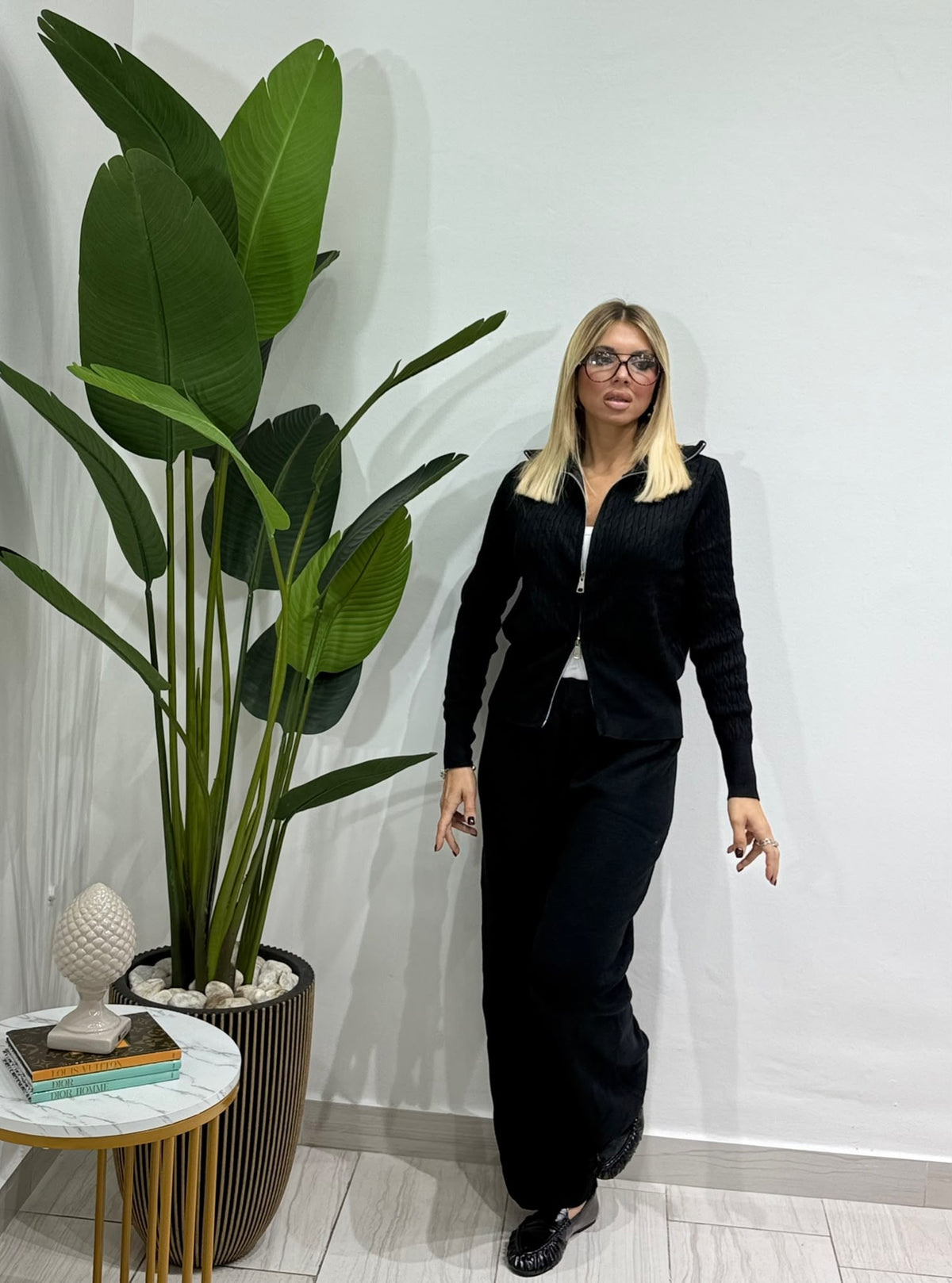 Coordinato easy chic nero