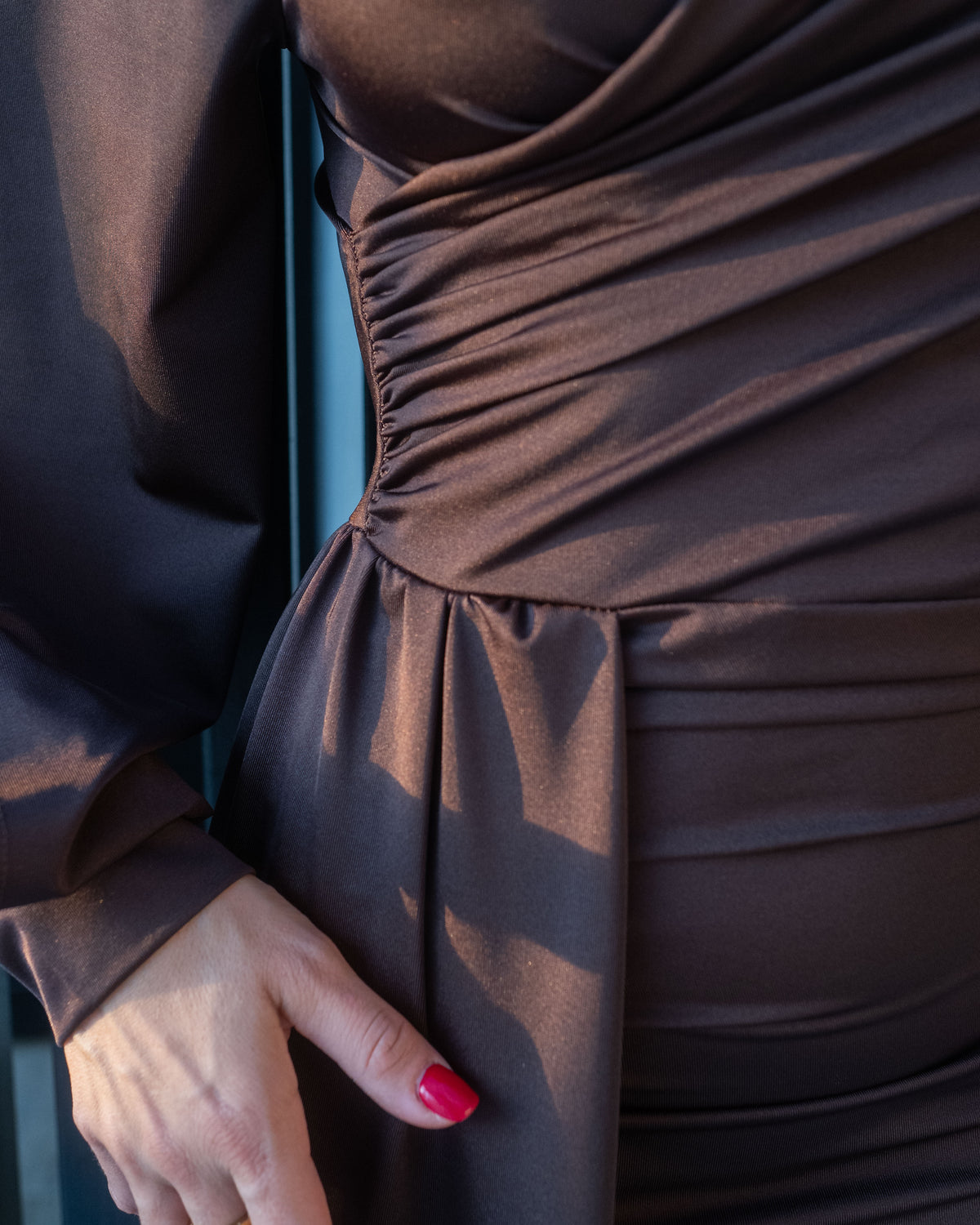 Dress Hypnotic Marrone