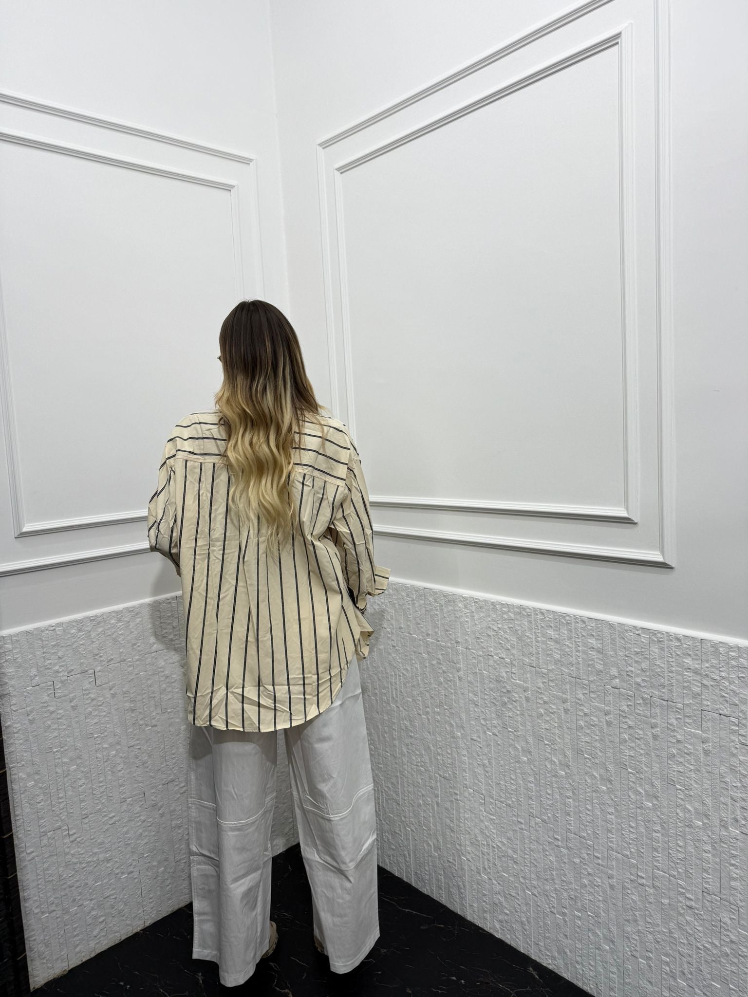 Camicia Righe Empire