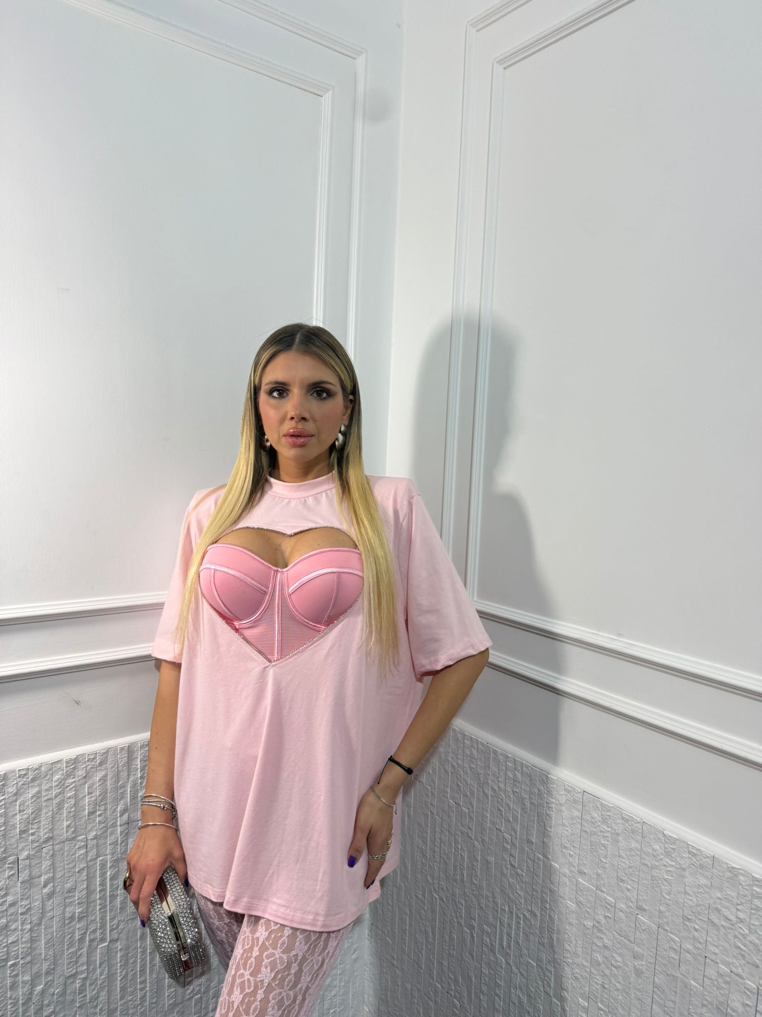 Maxi T shirt Corazon