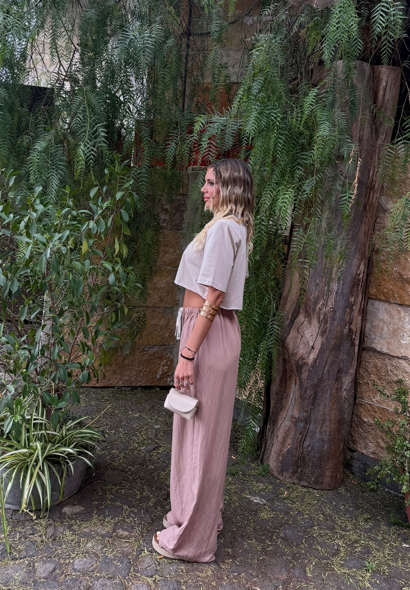 Pantalone Soft Lino