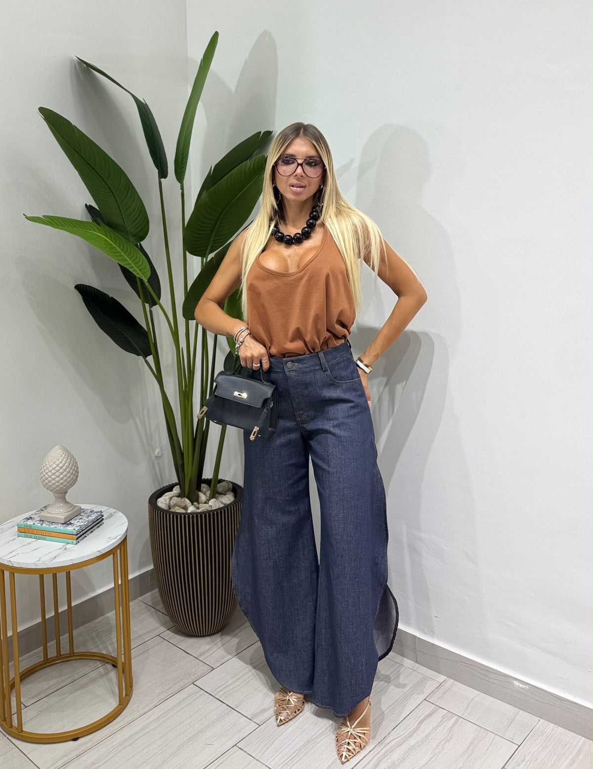 Denim Volant Lumina