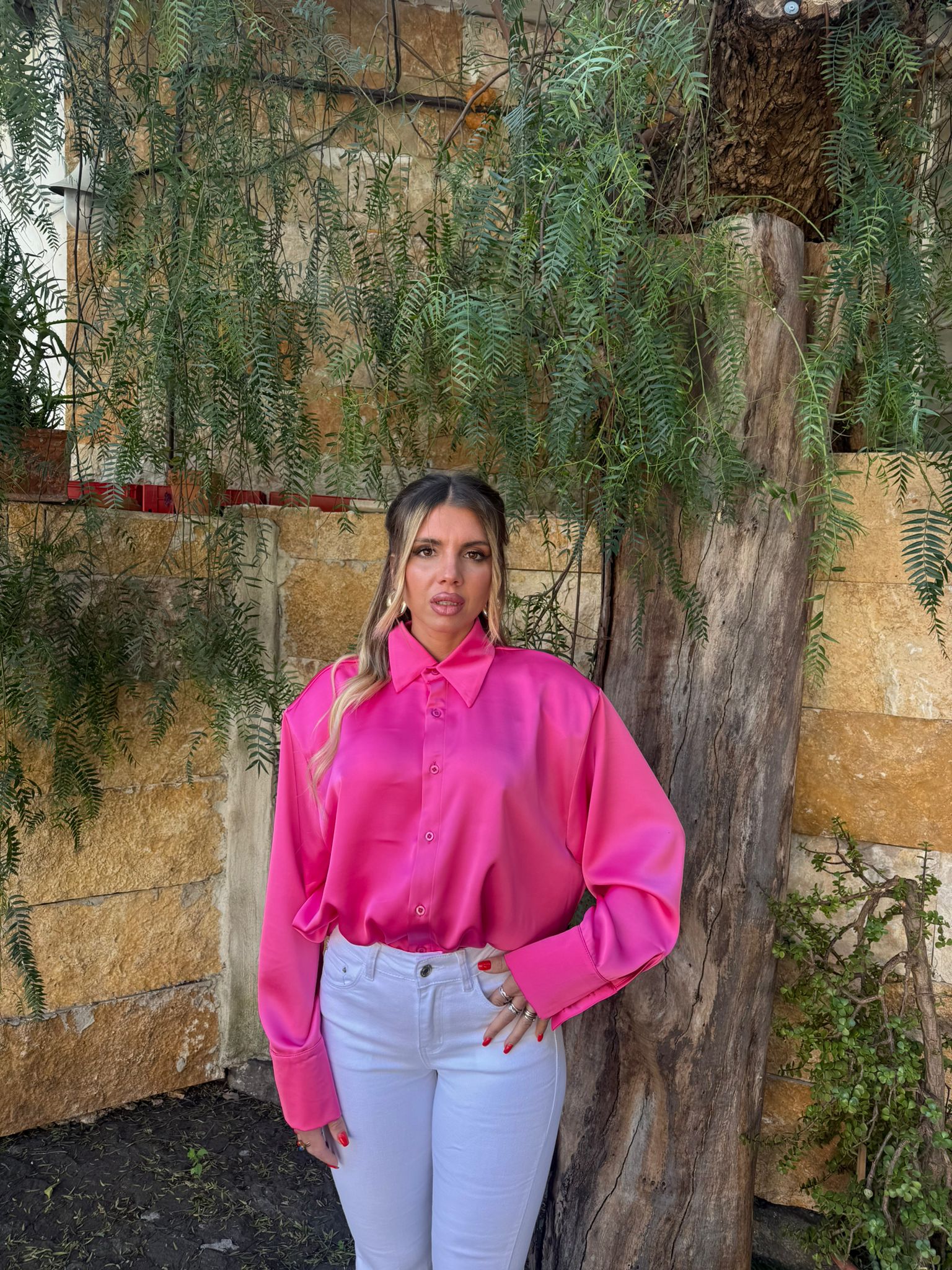 Camicia Satin Just