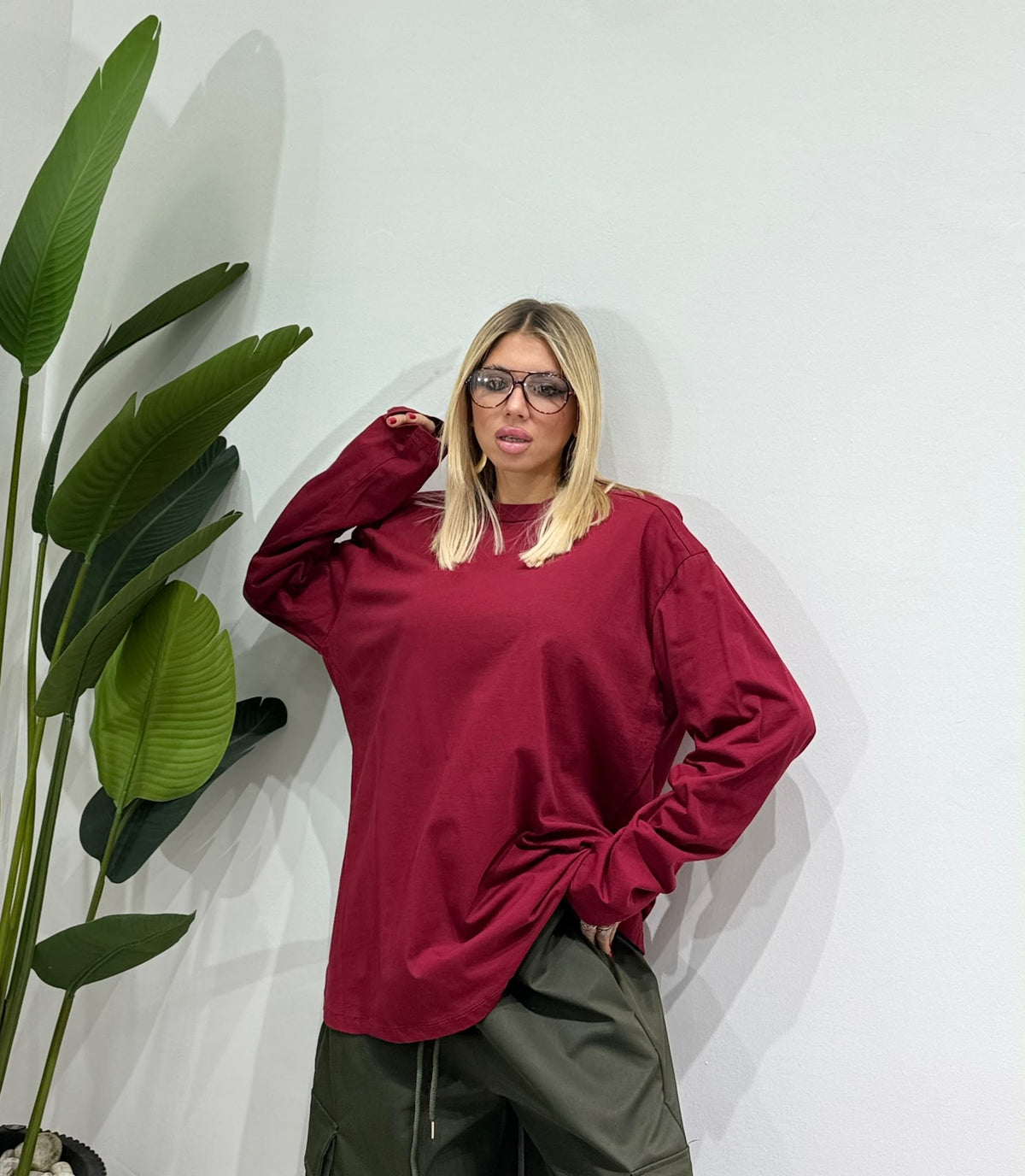 Maxi t shirt square