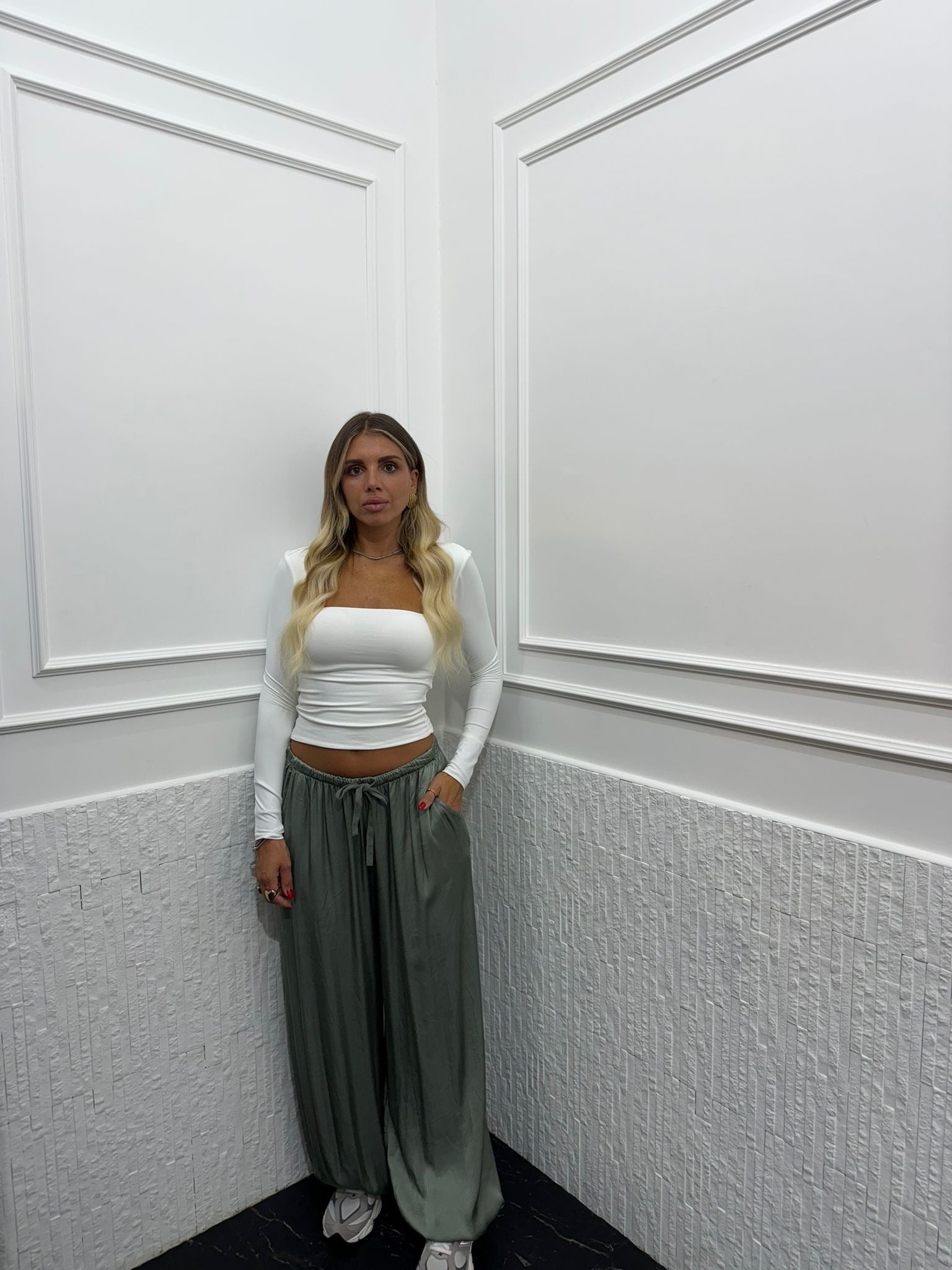 Pantalone Satin