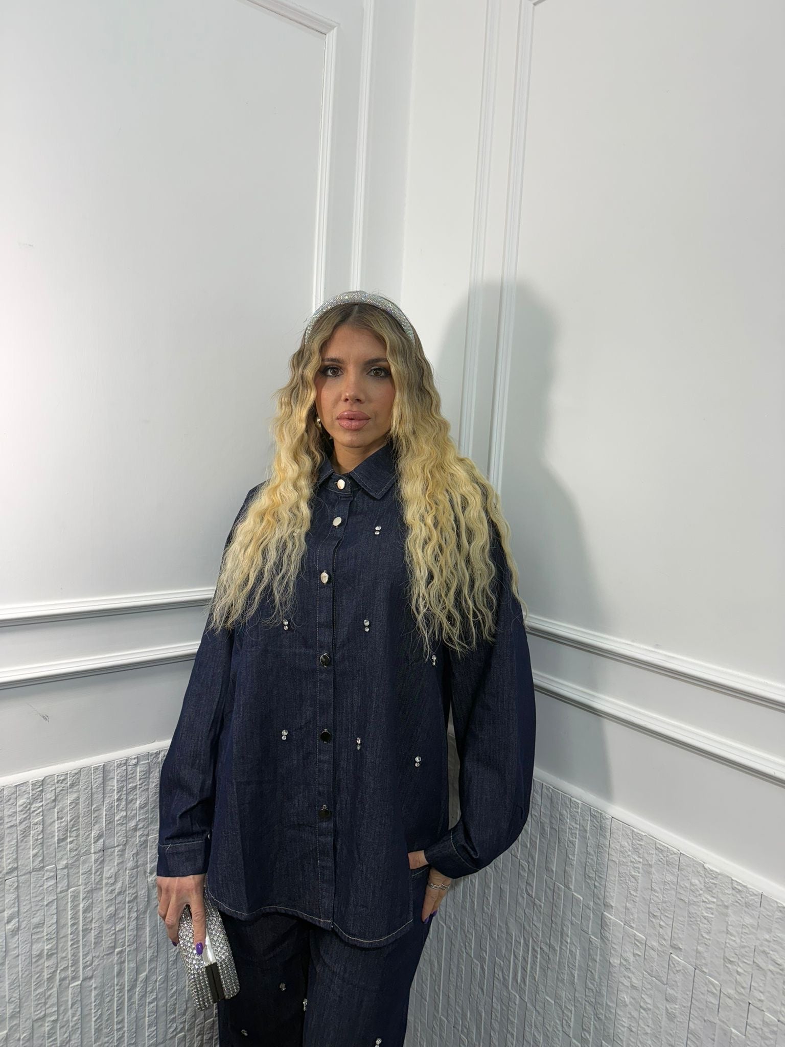 Set Denim Swarovski