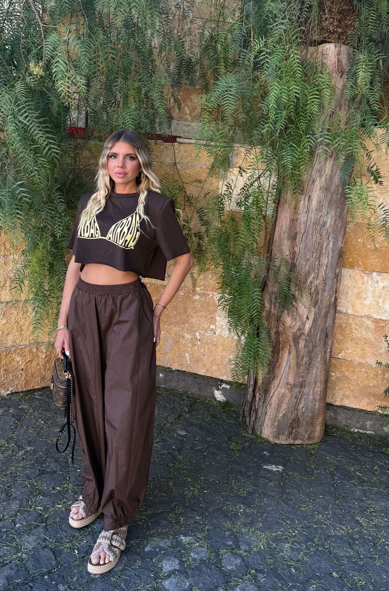 Pantalone Wide Just
