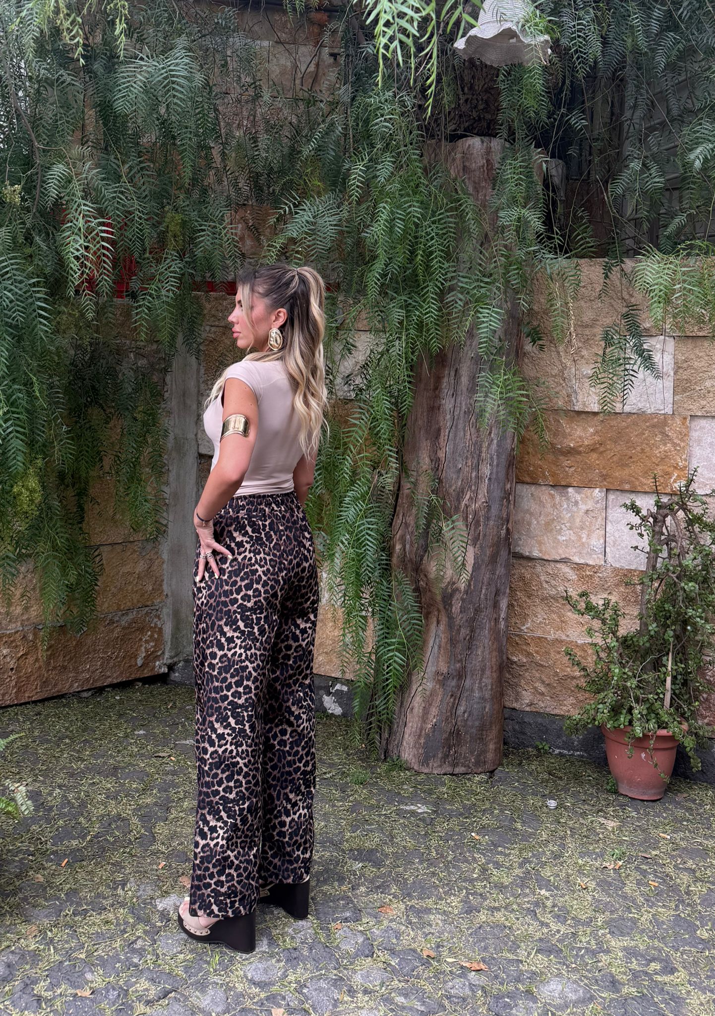 Pantalone Comfy Animalier