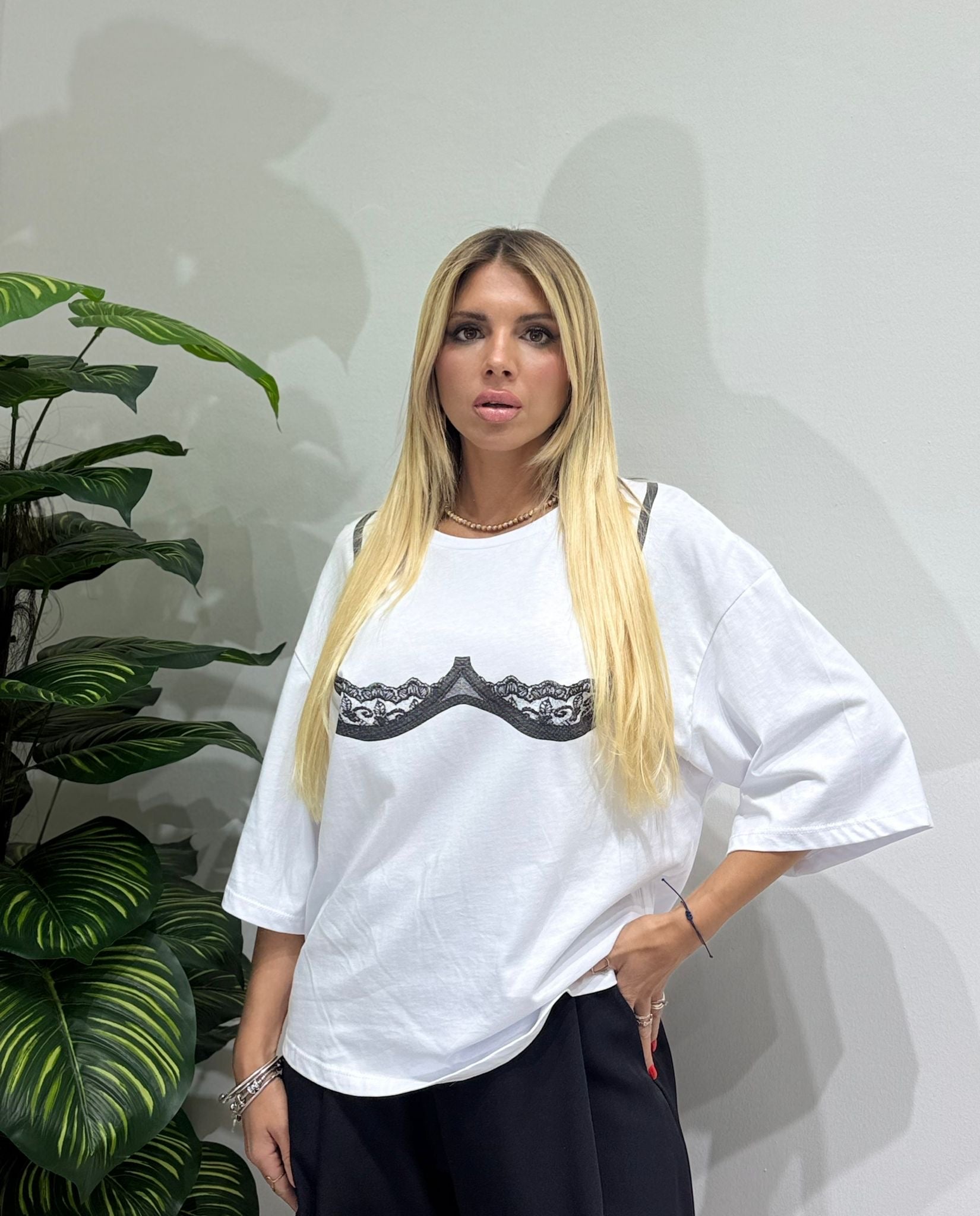T shirt Bralette Just