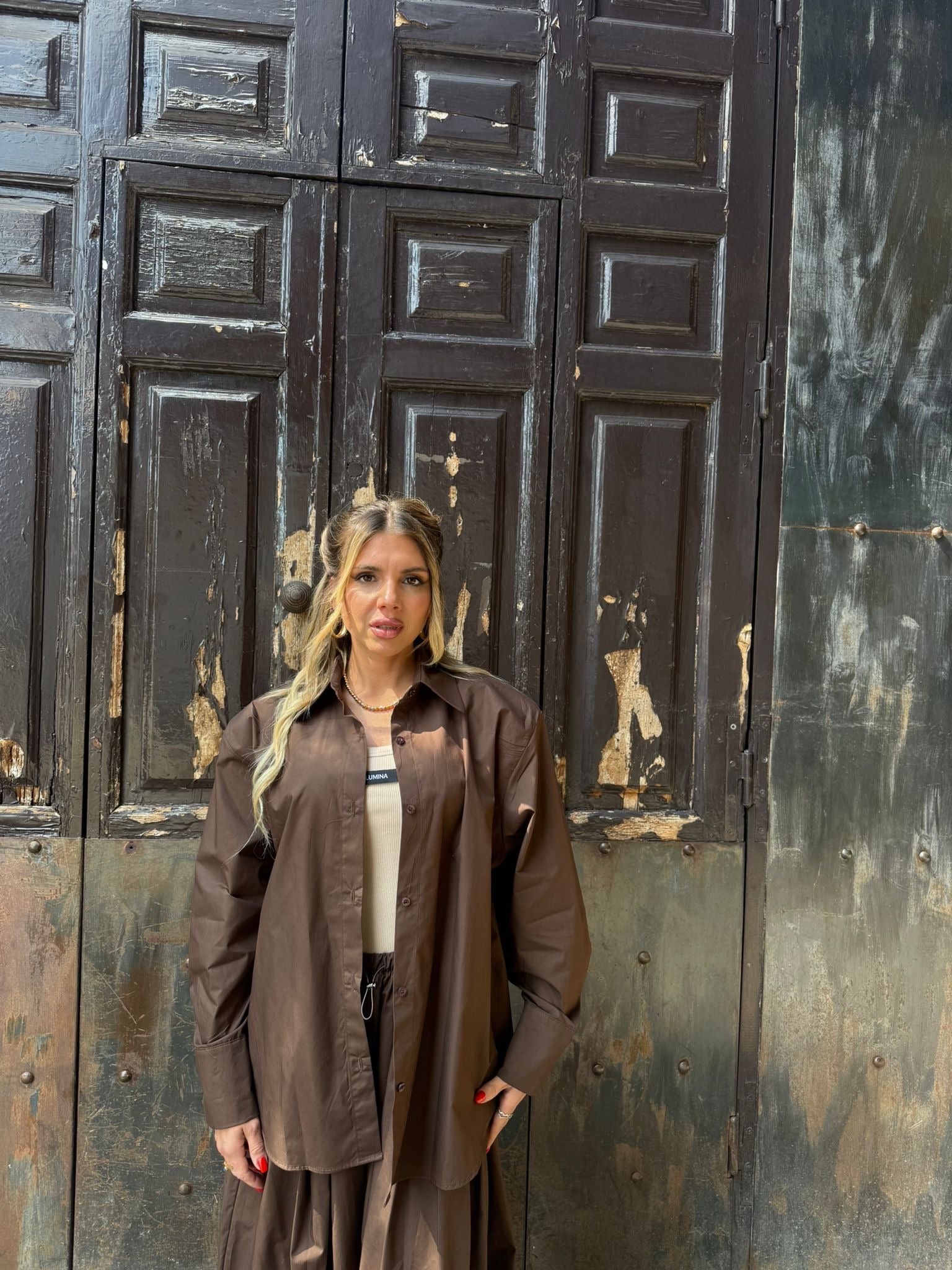 Maxi Camicia Just