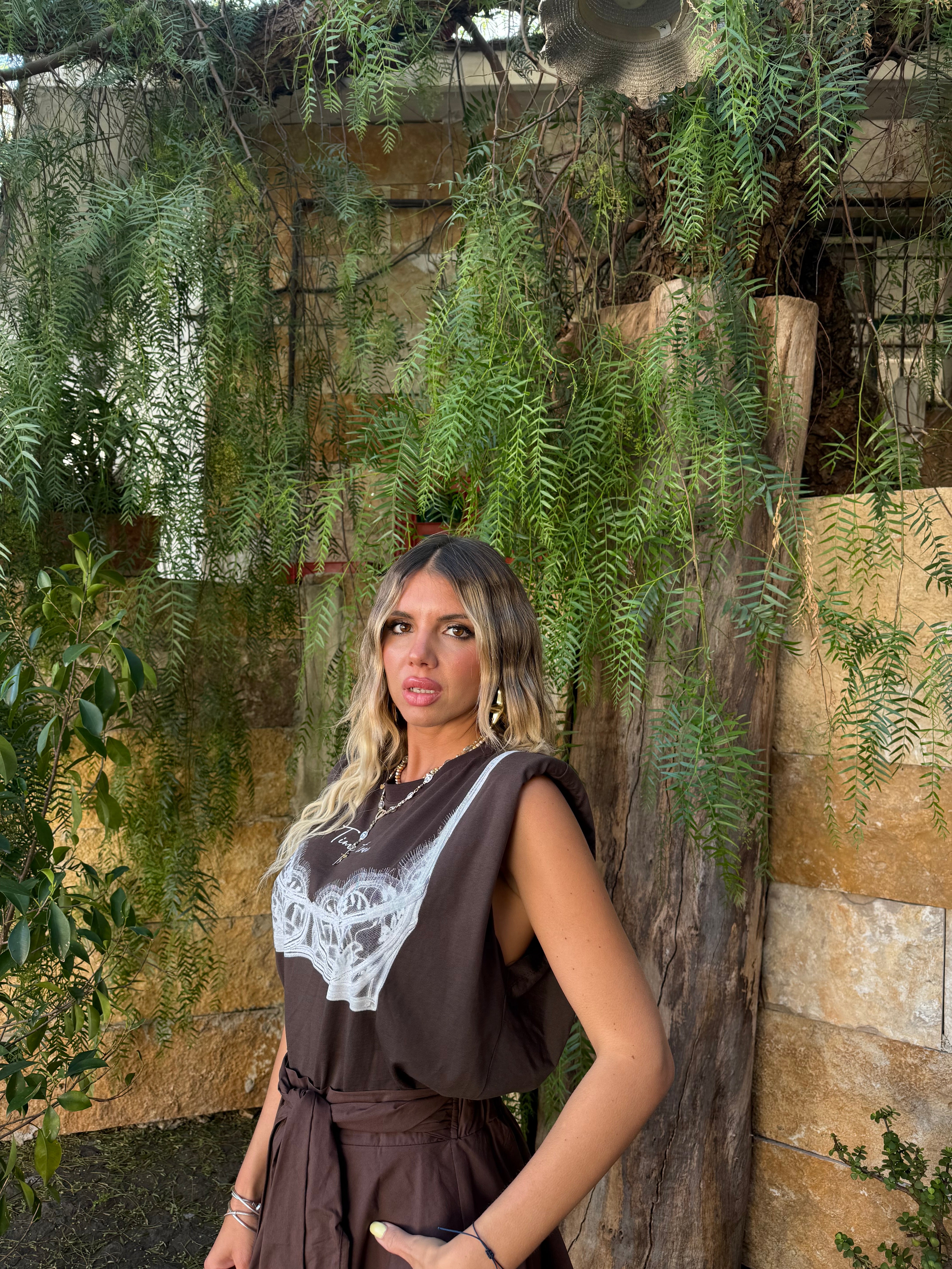 Canotta Bralette Just