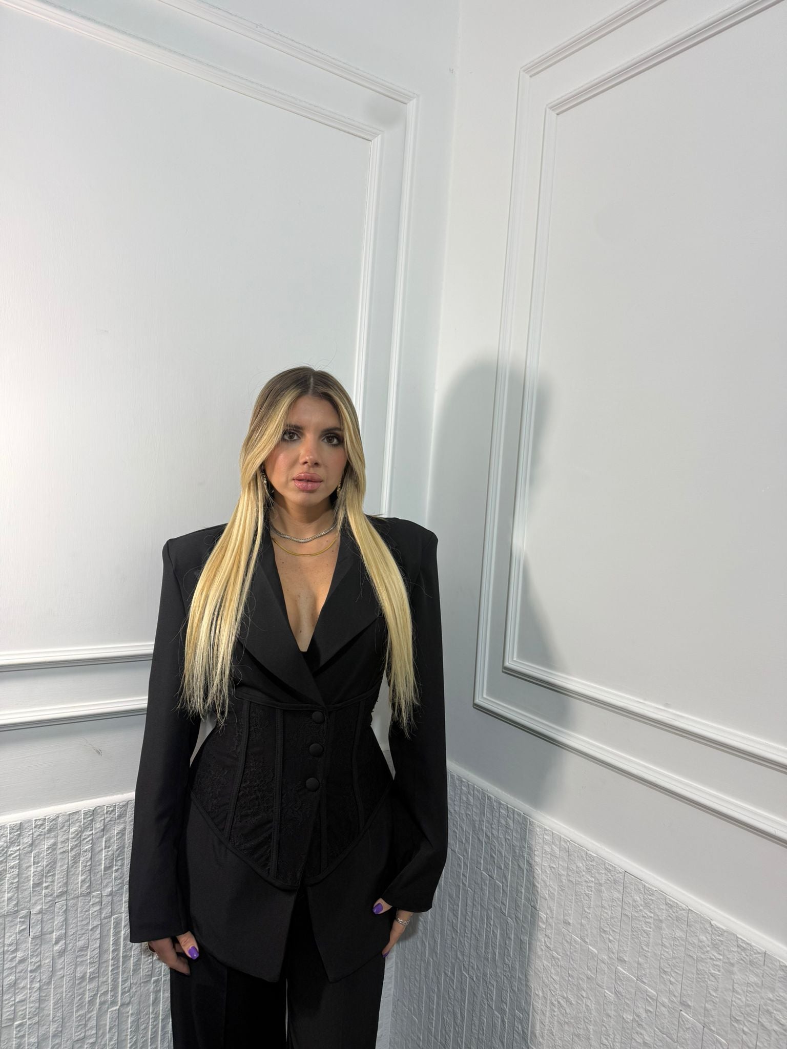 Tailleur Corsetto Long