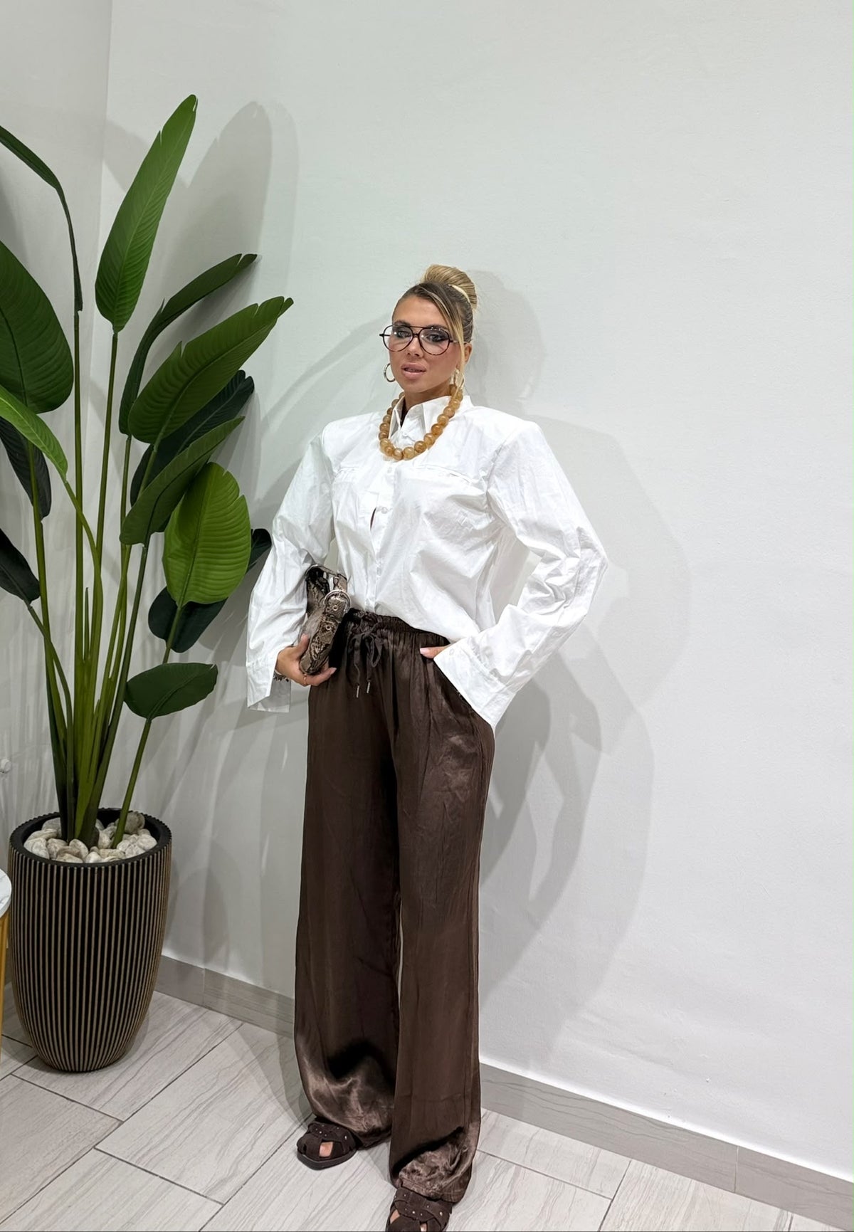 Pantalone Satin