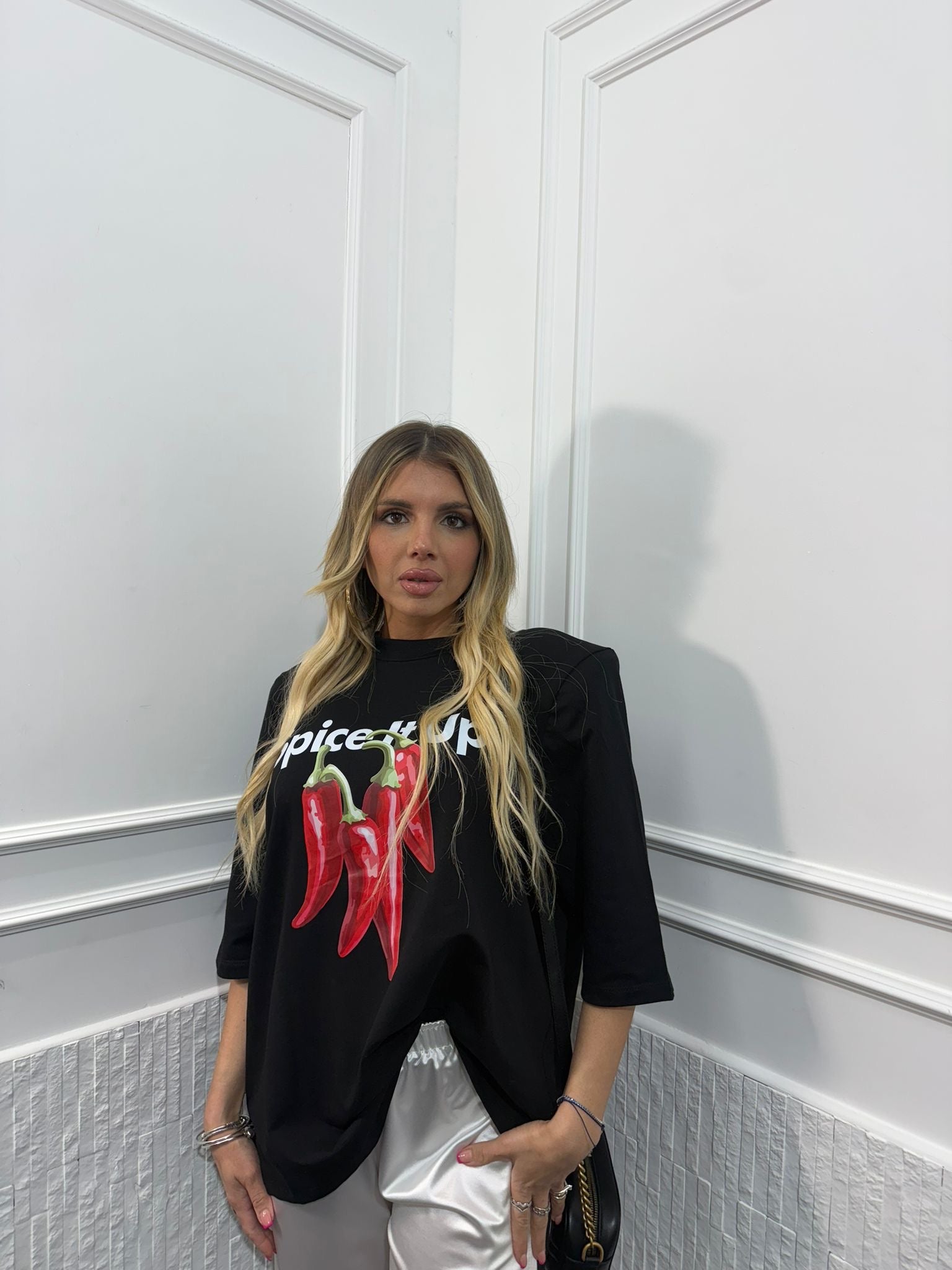 Maxi t Shirt Hot Pepper
