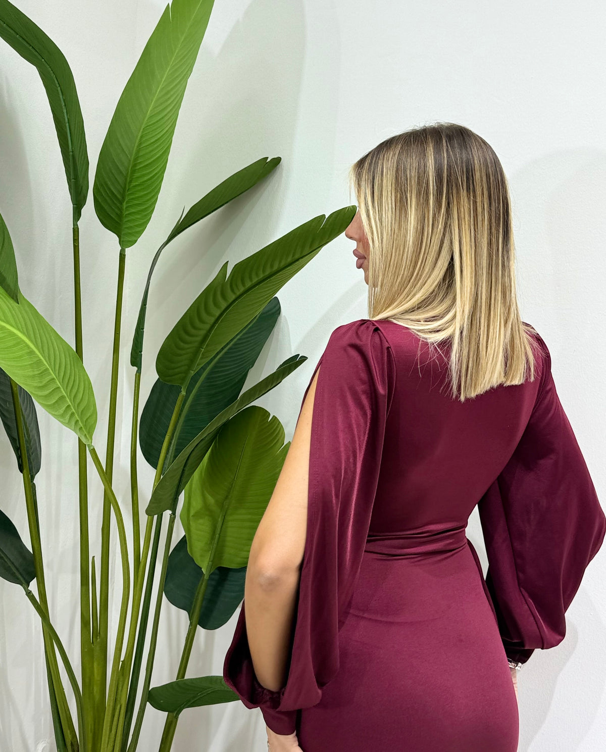 Dress Hypnotic Bordeaux