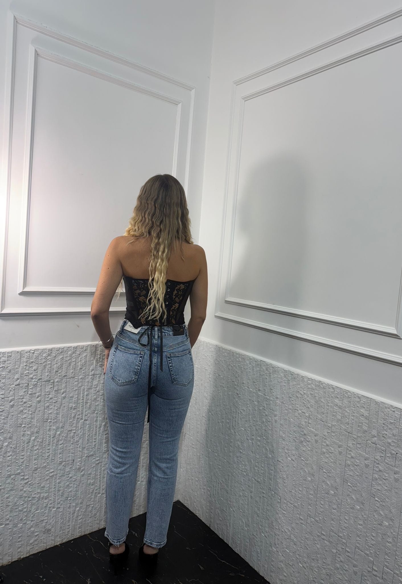 Denim Gamba Dritta