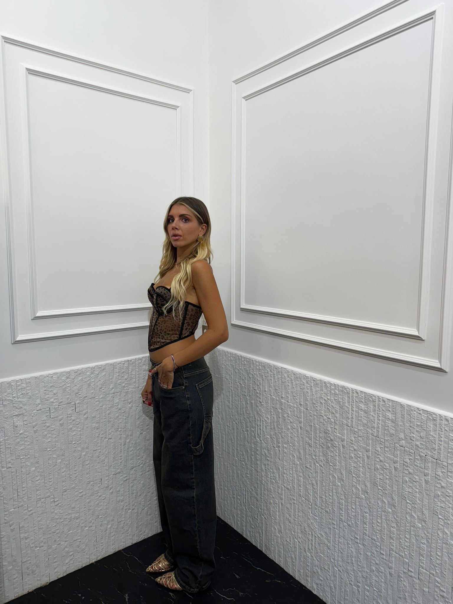 Jeans Asimmetrico Vintage