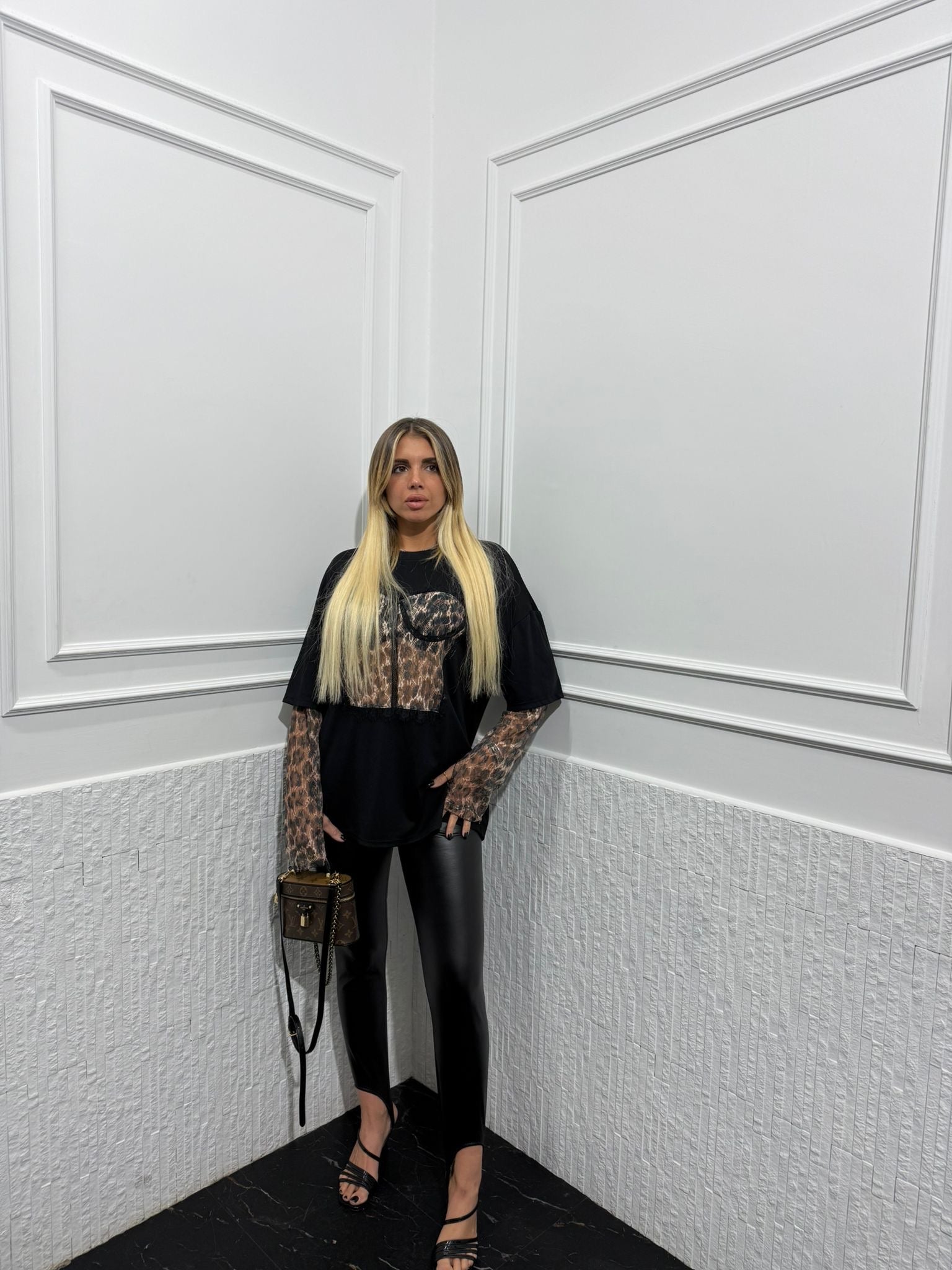 Maxi t shirt Animalier