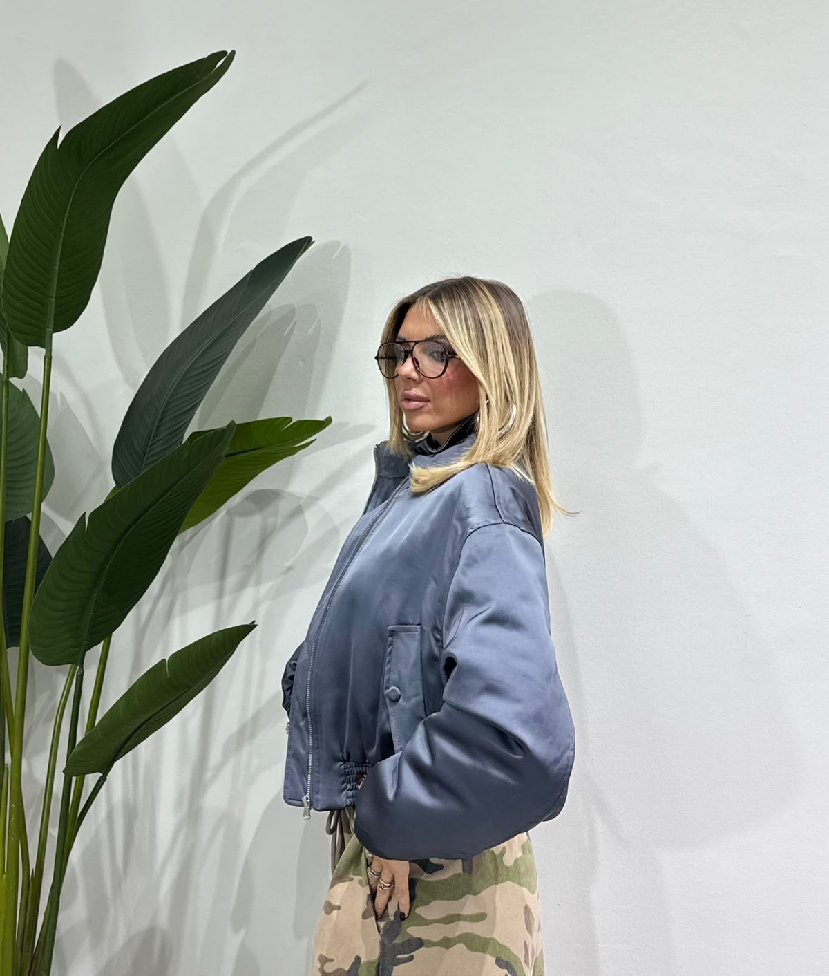 Bomber By lumina grigio